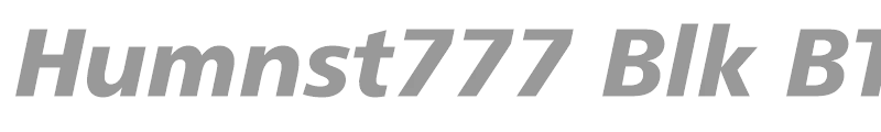 Humnst777 Blk BT